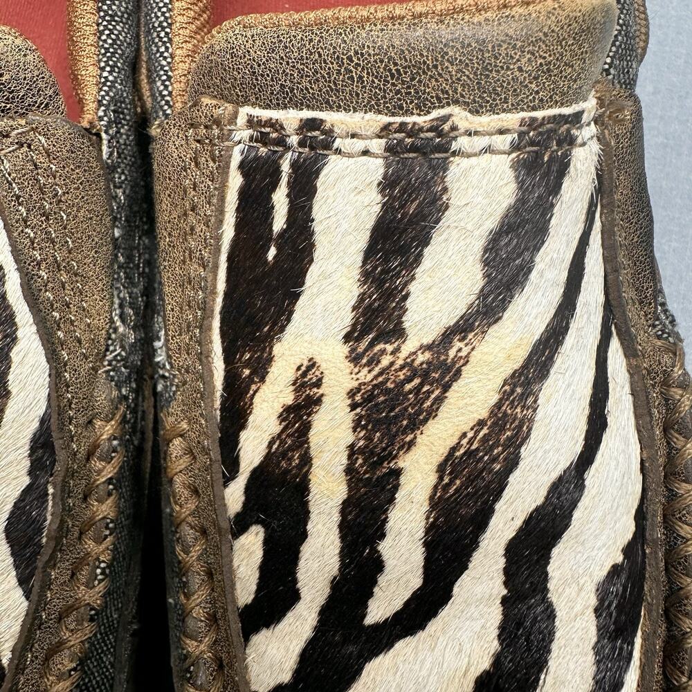 Twisted X Zebra Print driving moccasins ECO TWX‎ Women’s 9M - Picture 12 of 16